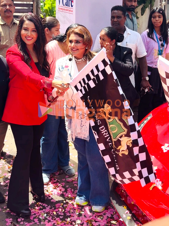 photos amruta fadnavis flagged off the annual drive for cancer awareness hosted by queens drive club at bastian juhu 7