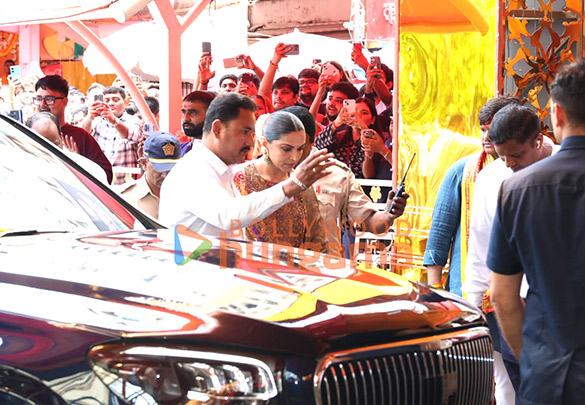 photos deepika padukone and ranveer singh visit siddhivinayak temple 5