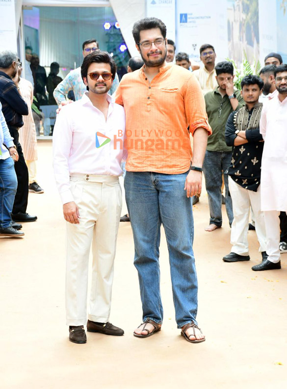 photos junaid khan snapped at bhumi pooja of a building in pali hill 4