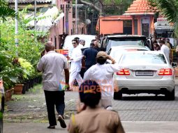 Photos: Karan Johar and Vaani Kapoor and others snapped at Rani Mukerji’s mother’s funeral