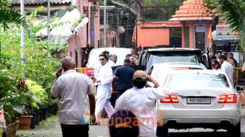Photos: Karan Johar and Vaani Kapoor and others snapped at Rani Mukerji’s mother’s funeral
