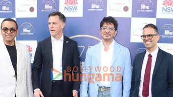 Photos: NSW Premier Chris Minns and Treasurer Daniel Mookhey visit Sajid Nadiadwala’s office