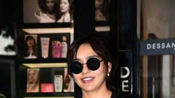 Photos: Neha Sharma snapped outside a salon in Bandra