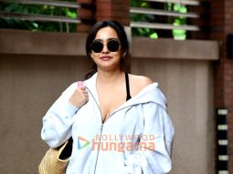 Photos: Neha Sharma snapped outside her residence in Bandra