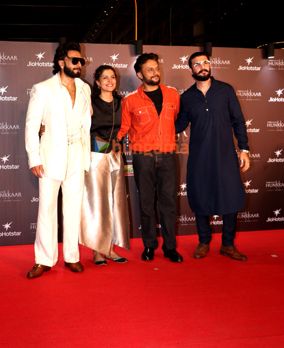 Photos: Ranveer Singh, Fatima Sana Shaikh, Sidhant Gupta and others grace the screening of Hunkkaar: The Roar