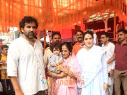 Photos: Zaheer Khan and Sagarika Ghatge snapped at Siddhivinayak Temple in Mumbai