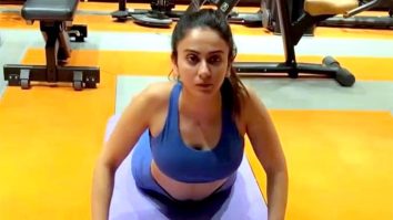 Rakul Preet Singh nurturing her body in the gym