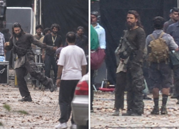  Actor spotted in beard and long hair on sets