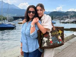 Sara Ali Khan taking a Swiss Alps escape with mom is pure bliss; “Mommy & Mountain” poem goes viral