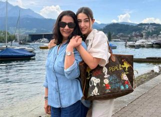 Sara Ali Khan taking a Swiss Alps escape with mom is pure bliss; “Mommy & Mountain” poem goes viral