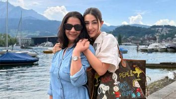 Sara Ali Khan taking a Swiss Alps escape with mom is pure bliss; “Mommy & Mountain” poem goes viral