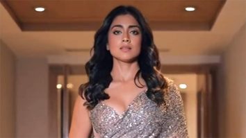 Shriya Saran literally shining in a glittering outfit
