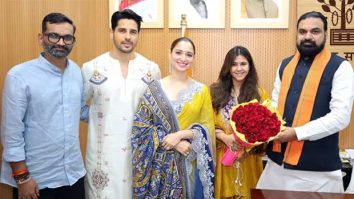 The Vvaan team meets Bihar CM Samrat Choudhary; Sidharth Malhotra, Tamannaah Bhatia Film gets appreciation for showcasing their traditions