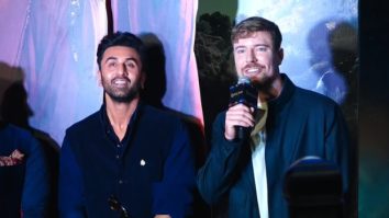 VIRAL moment: Ranbir Kapoor teaches MrBeast to say “Jai Shri Ram”; Namit Malhotra explains Ramayana’s bow challenge to MrBeast with The Odyssey reference