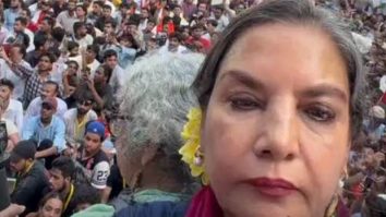 Shabana Azmi backs CJP’s Mumbai protest; says, “We don’t have to tolerate anything wrong”