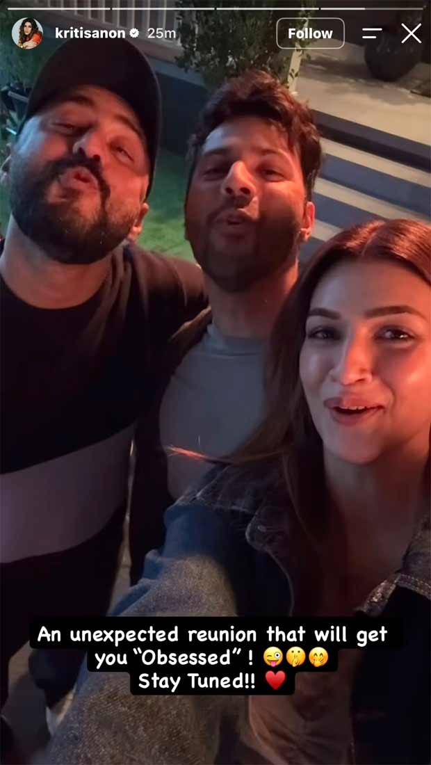 Kriti Sanon, Varun Dhawan reunite with Bhediya director Amar Kaushik, tease fans with ‘Obsessed’ post