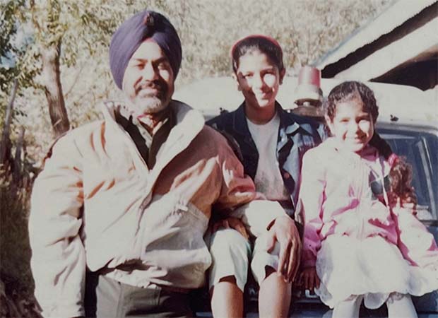 Nimrat Kaur shares childhood photos with late father Major Bhupender Singh on his birthday; see post