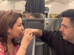 Parineeti Chopra celebrates Karwa Chauth at 35000 feet with husband Raghav Chadha