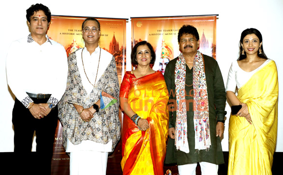 Photos: Celebs snapped at teaser launch of Madhushree and Robby Badal’s Shri Ramcharitmanas Photos: Celebs snapped at teaser launch of Madhushree and Robby Badal’s Shri Ramcharitmanas