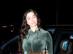 Photos: Giorgia Andriani snapped at a saloon in Bandra