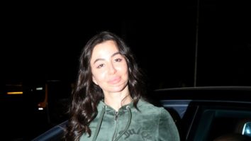Photos: Giorgia Andriani snapped at a saloon in Bandra