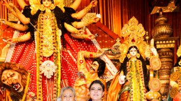 Photos: Kajol, Bipasha Basu, Mouni Roy, Tanishaa Mukerji and others snapped at 80th North Bombay Sarbojanin Durga Puja
