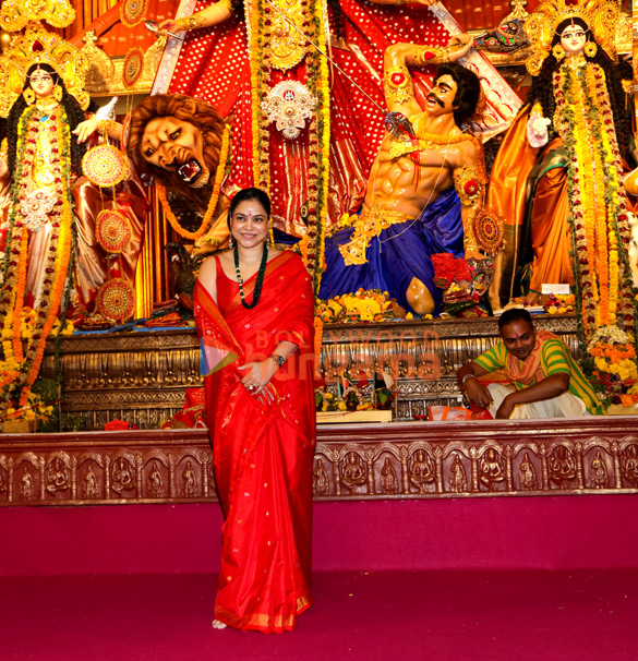 photos kajol bipasha basu mouni roy tanishaa mukerji and others snapped at 80th north bombay sarbojanin durga puja 19