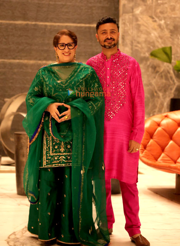 photos karan johar bhushan kumar sara ali khan and others were snapped at ayushmann khurrana and tahira kashyaps diwali festivities 12