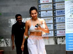 Photos: Malaika Arora snapped outside a gym in Santacruz