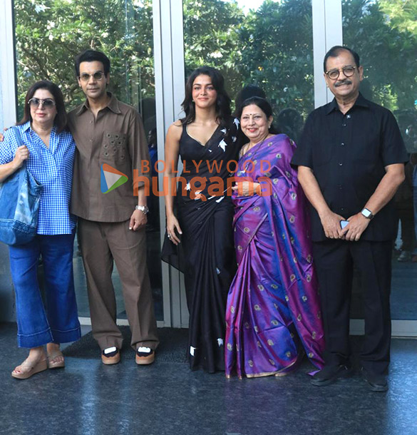 photos rajkummar rao wamiqa gabbi ujjwal nikam and farah khan snapped promoting prahaar 1