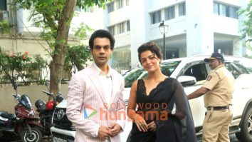 Photos: Rajkummar Rao, Wamiqa Gabbi snapped attending promotions of their upcoming film Prahaar – the Ujjwal Nikkam Story