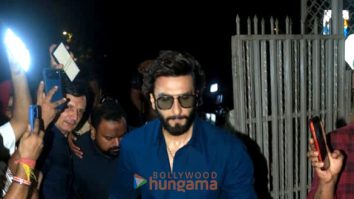 Photos: Ranveer Singh snapped outside a dubbing studio in Bandra
