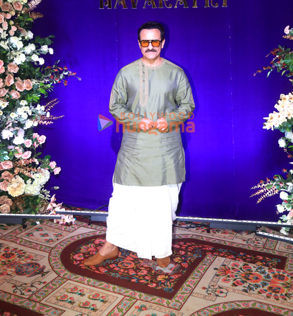 photos sara ali khan saif ali khan bobby deol malaika arora and others snapped at kalyan jewellers navratri celebrations 2