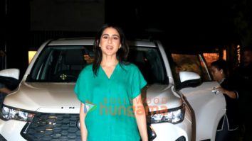 Photos: Sara Ali Khan snapped at Excel Entertainment office in Bandra