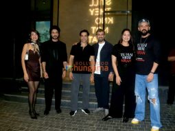 Photos: Sonakshi Sinha, Zaheer Iqbal, Vishal Rana and Karan Rawal attend the screening of their film Tu Hai Meri Kiran