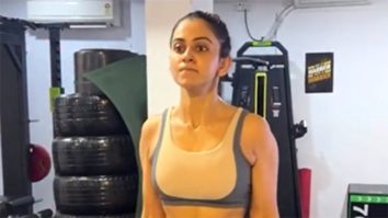 Rakul Preet Singh sweating it out for a fit body