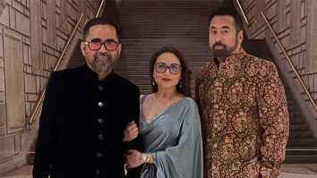 Rani Mukerji poses with Kal Penn at Sabyasachi’s star-studded Diwali reception at The Met in New York