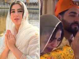 Sara Ali Khan gets emotional during Golden Temple visit in Amritsar; viral video shows actress in tears