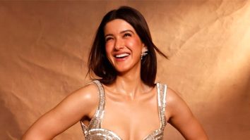 Shanaya Kapoor brings art deco glamour to the runway in a champagne-silver cut-out ensemble for OBLIQUE