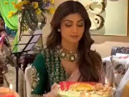 Shilpa Shetty ardently takes part in Karwa Chauth rituals with friends