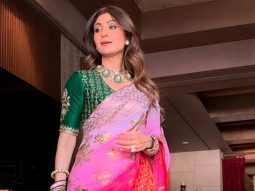 Shilpa Shetty gets ready for Karwa Chauth while dressed royally