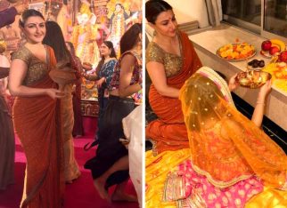 Soha Ali Khan performs Dhunuchi dance at Durga Puja Pandal; celebrates Dussehra at home with Daughter Inaaya