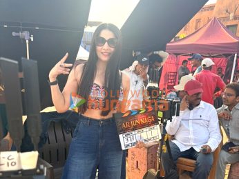 On The Sets Of The Movie Arjun Naga